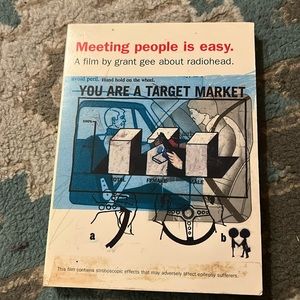 Radiohead dvd “Meeting People Is Easy”- a film by grant gee about Radiohead” ‘98